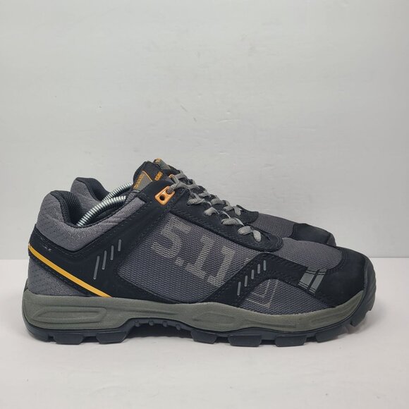 5.11 Men’s Black Gray Tactical Ranger Outdoor Rugged Utility Shoes US Size 12 - Picture 1 of 10